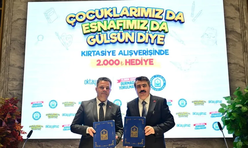 Yıldırım Belediyesi'nden öğrencilere kırtasiye desteği projesi