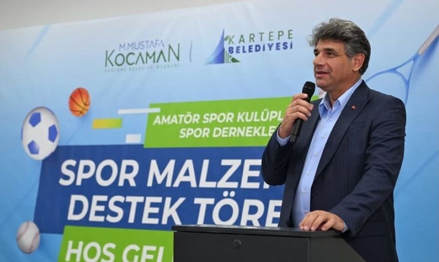 Kartepe'de gençler için büyük destek: 3 milyon 350 bin lira spor kulüplerine