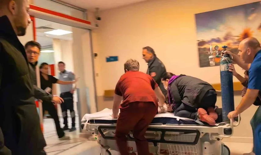 Bursa'da bebek hayatı için zamanla yarışıldı