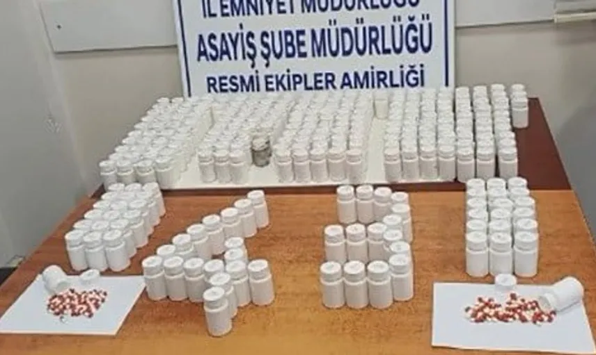 Kütahya'da uyuşturucu operasyonu: 14 bin 622 hap ile 4 tutuklama