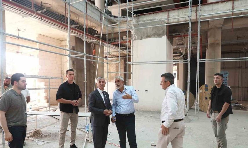 Kahramanmaraş'ta yeni hükümet konağı için önemli adım: Vali Ünlüer inşa alanında incelemelerde bulundu