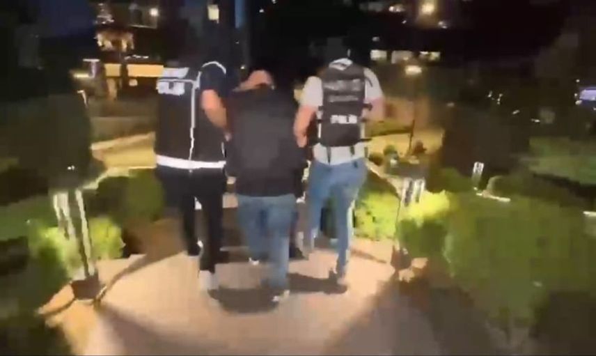 Uyuşturucu kaçakçısı İslam Yakut Sarıyer'de düzenlenen operasyonla yakalandı