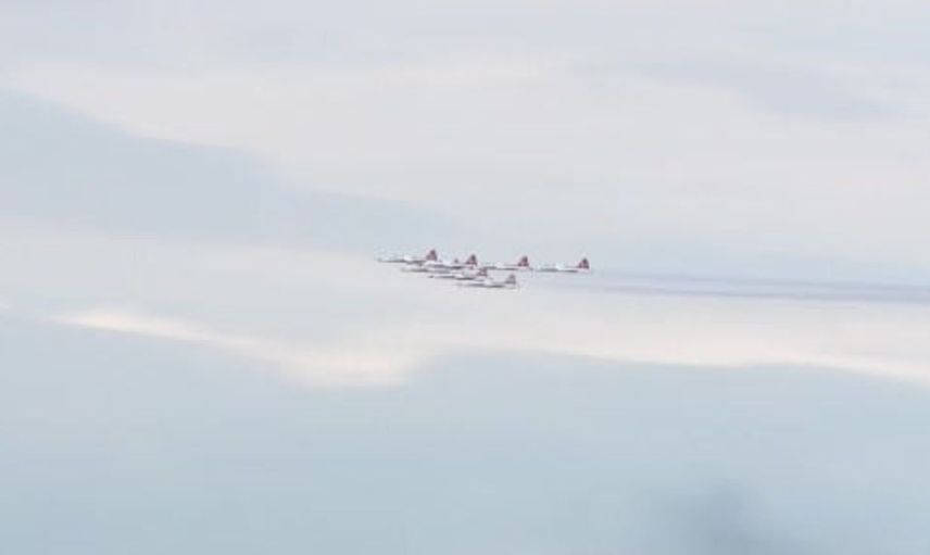 Türk yıldızları, Ankara semalarında Cumhuriyet coşkusunu sergiledi