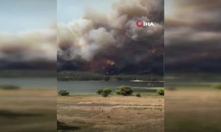 Washington’daki orman yangınları nedeniyle 5 bin ev tahliye edildi