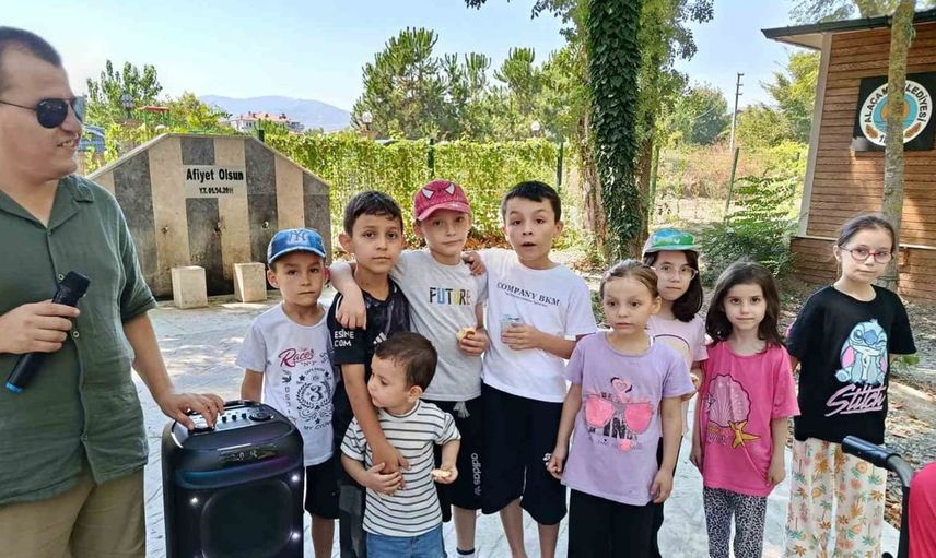 Bafra'da görme engelliler için anlam dolu piknik buluşması