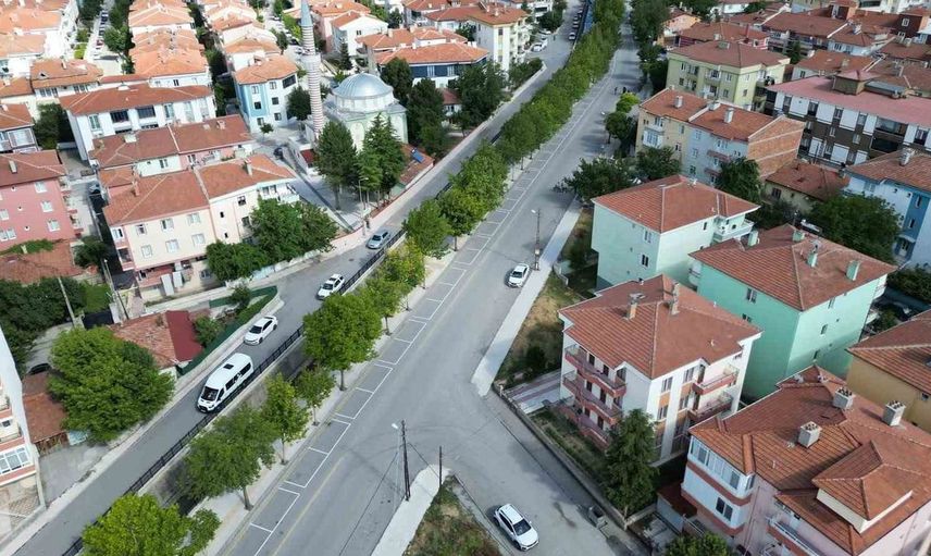 Çorum'da pazartesi pazarının geçici yeri hazırlandı