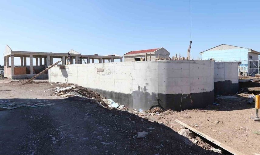 Kumlu'da atık su arıtma tesisi projesi hızla ilerliyor