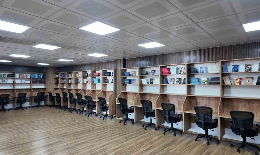 Şanlıurfa Büyükşehir Belediyesi GAP Sukay tesislerine modern kütüphane kazandırdı