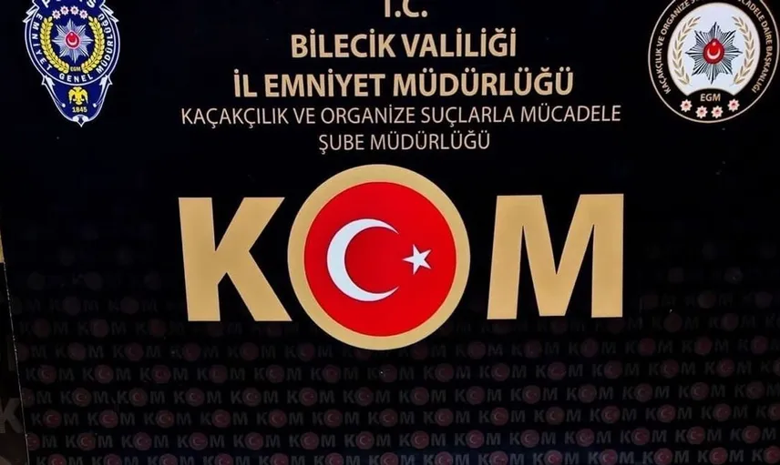 Bilecik'te düzenlenen operasyonda 290 paket kaçak sigara bulundu