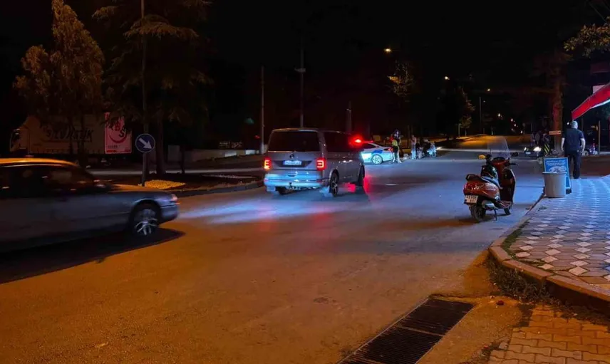 Kütahya'da motosiklet kazası: İki kişi yaralandı