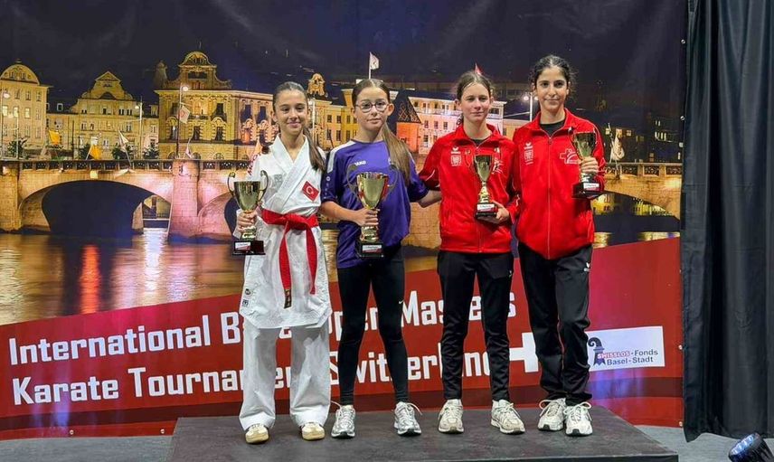 Manisa BBSK karatecileri uluslararası arenada başarıya imza attı