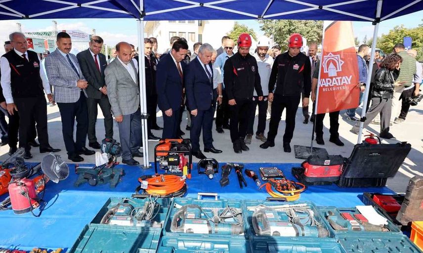 Karatay Belediyesi, arama kurtarmada Konya'da öncü oldu