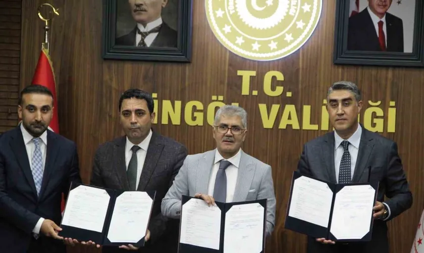 Bingöl'de iki önemli projeye teknik destek protokolü imzalandı