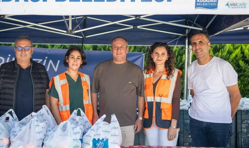 Kuşadası Belediyesi'nden ihtiyaç sahibi çocuklara beslenme desteği