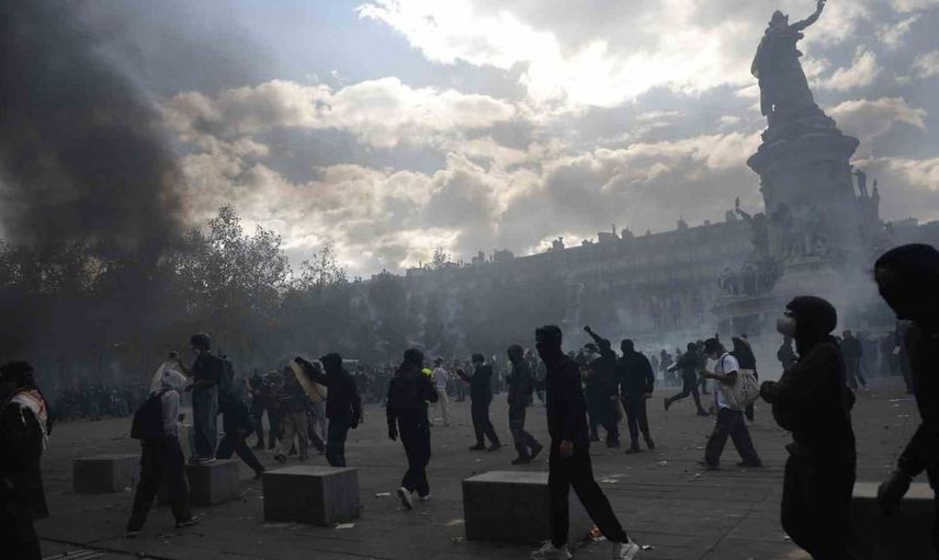 Fransa'daki protestolar kontrolden çıkıyor: Paris'te şiddet olayları patlak verdi