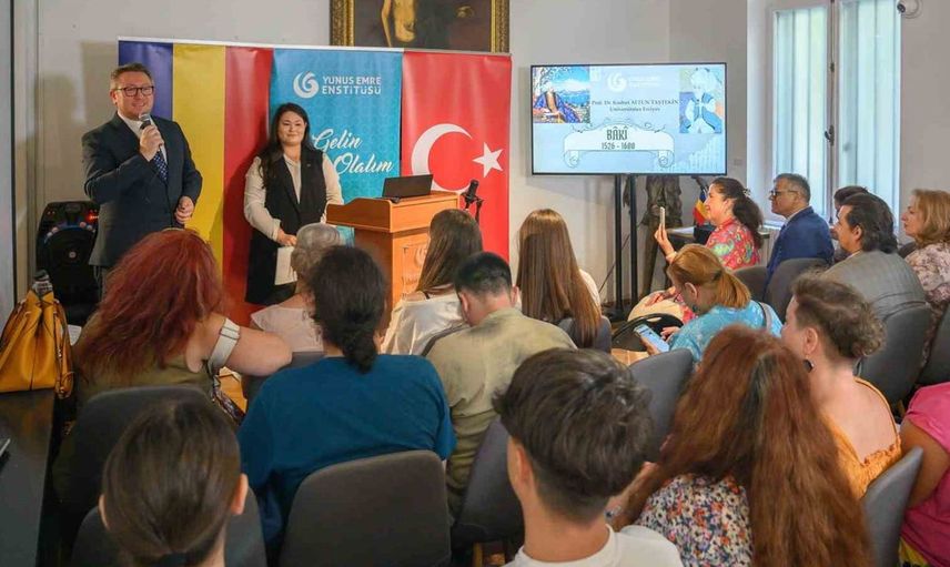Bükreş'te Baki'nin şiir dünyası edebiyatseverlerle bir araya geldi