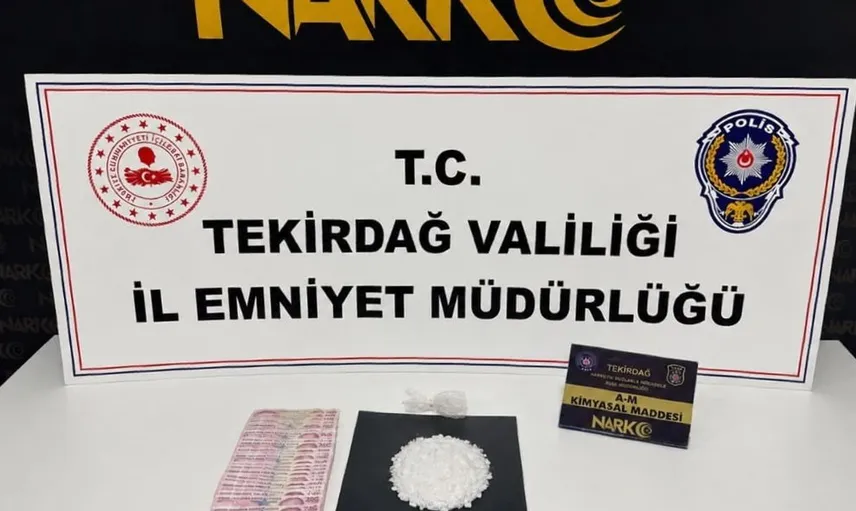 Tekirdağ'da uyuşturucu ile mücadelede önemli operasyon: 121 şüpheliye işlem yapıldı