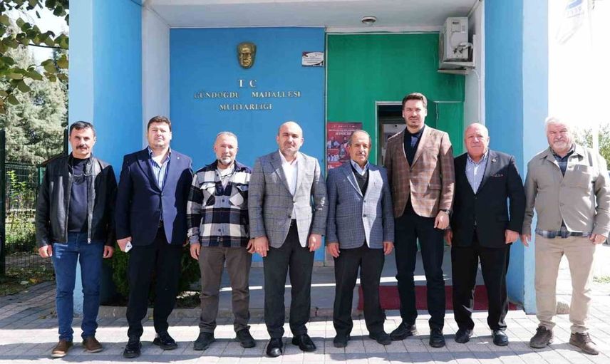Eskişehir'de muhtarlarla buluşan başkan, ilçenin ihtiyaçlarını dinledi