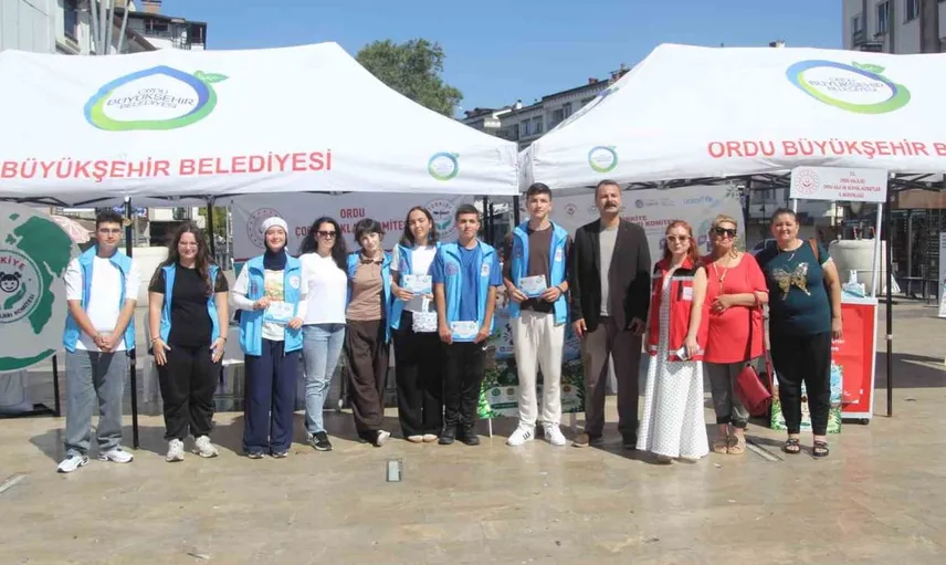 Ordu’da çocuklara yönelik iklim değişikliği farkındalık etkinliği düzenlendi