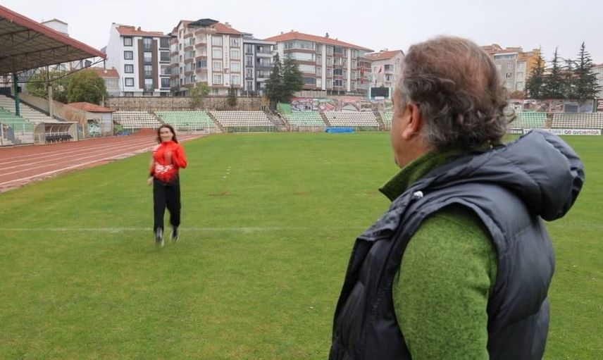 Sporculuk serüveni ve azmiyle Avrupa hayali kuran Kırşehirli atlet: Urkuş Işık