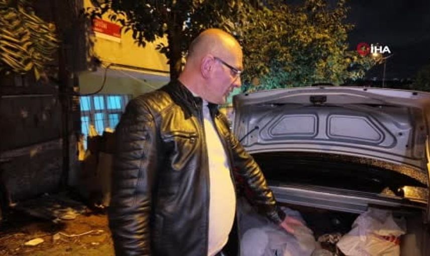 Yaralı kediyi kurtarma çabası: Bagajda tehlikeli yolculuk