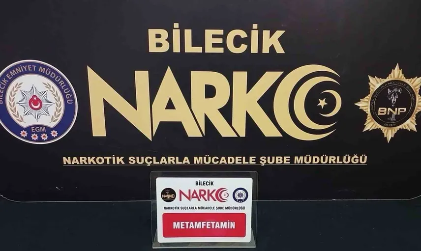 Bilecik'te uyuşturucu operasyonu: Metamfetamin ile yakalanan şahıs gözaltına alındı