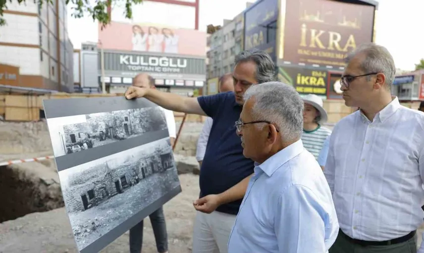 Kayseri'de tarihi kalıntılar gün yüzüne çıkıyor: Camikebir Projesi'nde önemli gelişmeler
