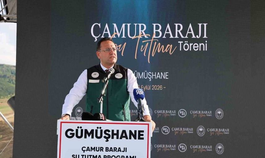 Gümüşhane'de önemli bir gelişme: Çamur Barajı'nda su tutma işlemi başladı