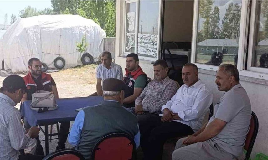 Erzurum'da çiftçilerle tarımsal üretim seferberliği yapıldı