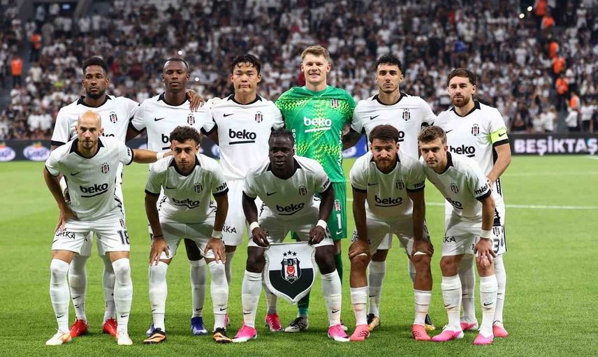 Beşiktaş UEFA Avrupa Ligi'nde sezonu Midtjylland karşısında açtı