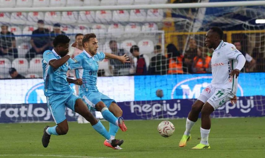Erzurumspor FK, Konyaspor'u tek golle geçti