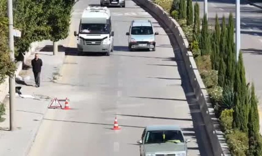 Dronla takip edilen sürücü ara sokaklarda yakalandı