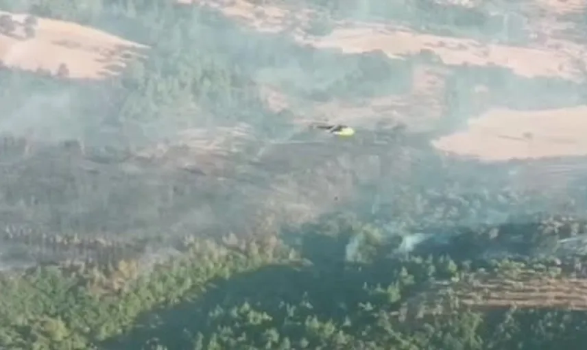 Çanakkale'deki yangın kontrol altına alındı, uyarılar sürüyor