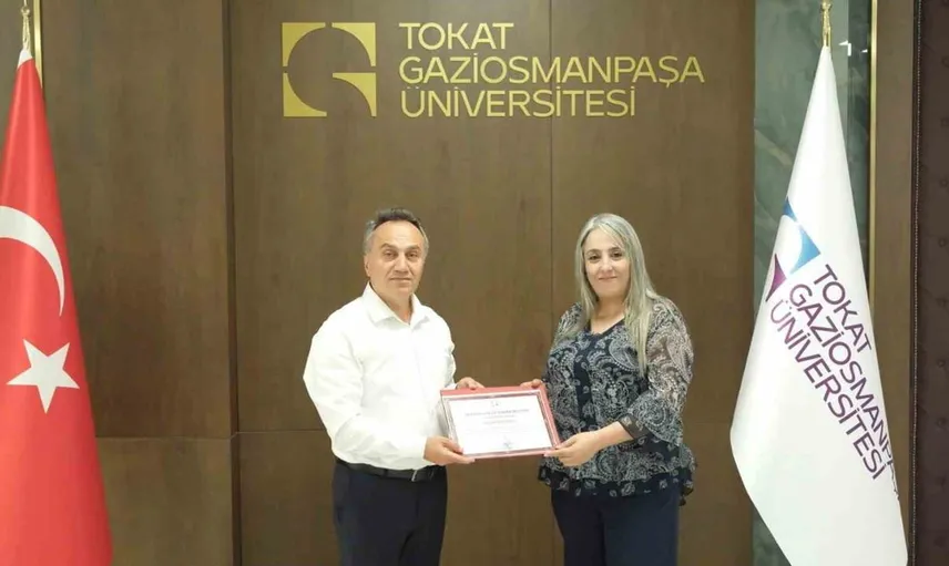 Tokat Gaziosmanpaşa Üniversitesi'nde uluslararası akademik iş birliği sertifikaları dağıtıldı