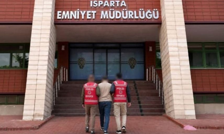 Isparta'da 17 yıl hapis cezası bulunan firari yakalandı
