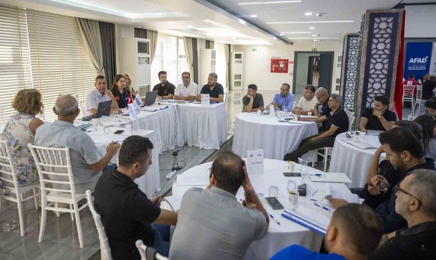 Mersin'de afet risklerine karşı 5 yıllık plan hazırlanıyor