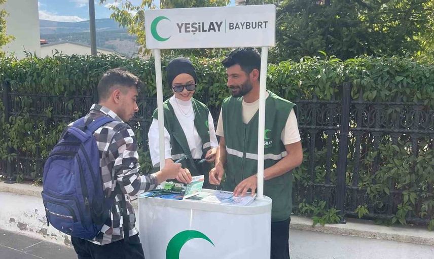 Bayburt’ta üniversite öğrencilerine yönelik bilgilendirme etkinliği yapıldı