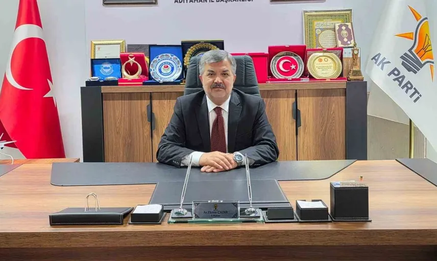 Adıyaman il başkanı Çadır, 30 Ağustos Zafer Bayramı’nı coşkuyla kutladı