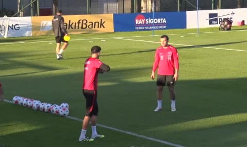 A milli futbol takımı uluslar ligi hazırlıklarına başladı