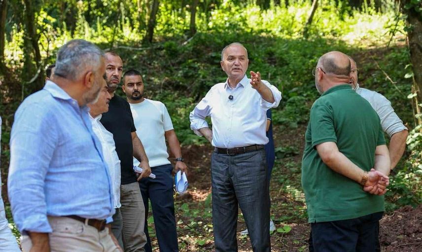Düzce'de doğa turizmine yeni dokunuş: Aydınpınar Şelalesi'nde 19 bungalov ev inşa ediliyor