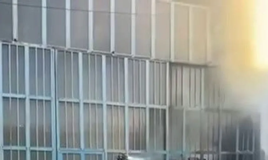 Kahta marangozlar sanayi bölgesinde çıkan yangın endişe yarattı