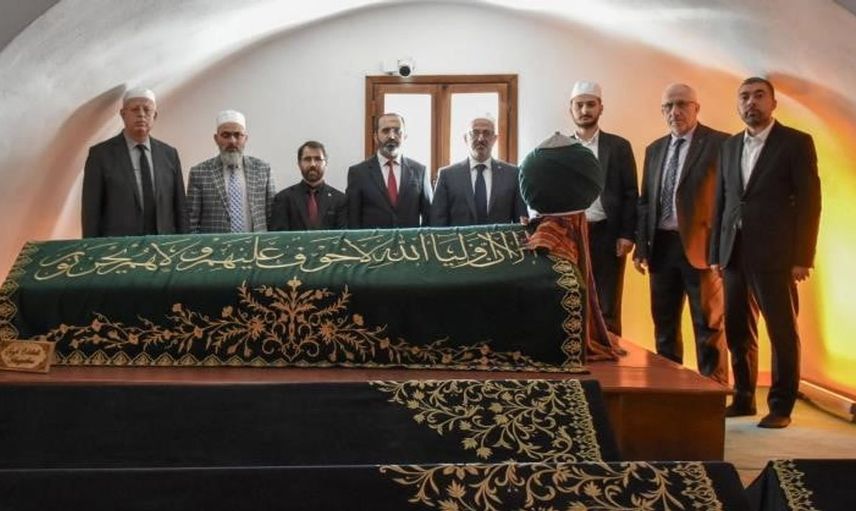 Bilecik’te Şeyh Edebali Türbesi’nde anlamlı Kur’an tilaveti yapıldı