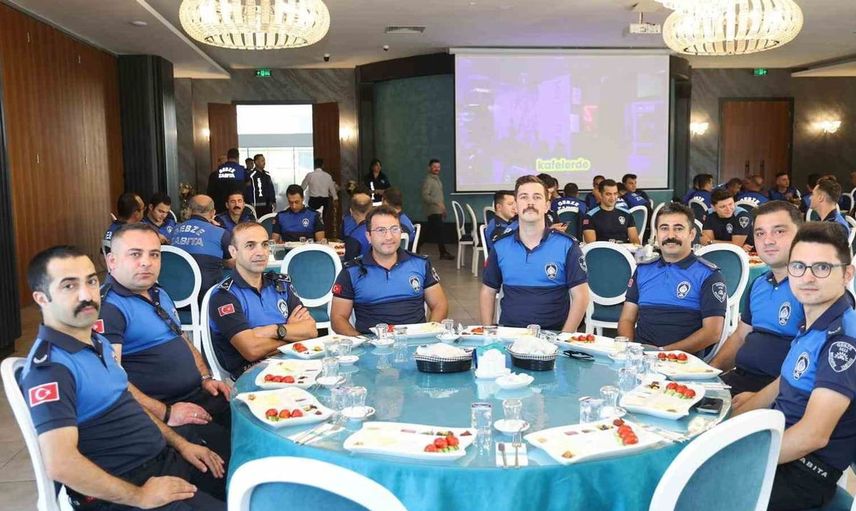 Zabıta teşkilatının 200. yılı: Başkan Büyükgöz personeliyle bir araya geldi