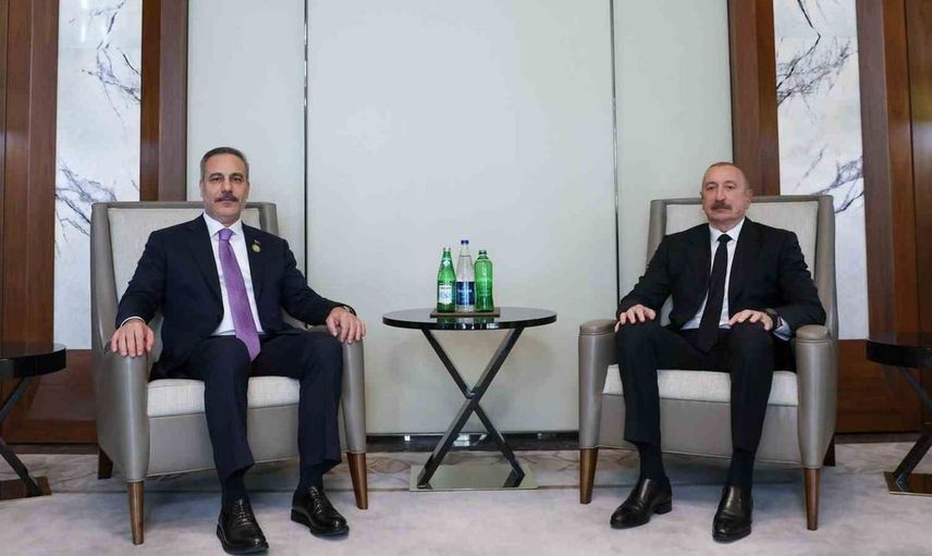 Dışişleri Bakanı Fidan, Azerbaycan'da diplomatik kabullere devam ediyor