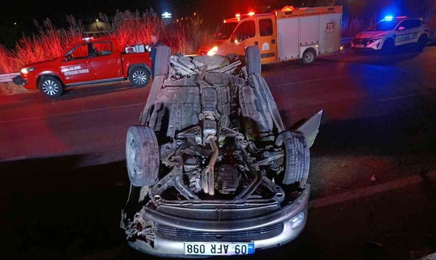 Aydın'da trafik kazasında 3 kişi yaralandı