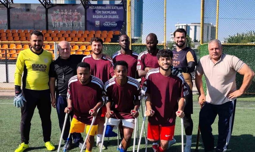 DEPSAŞ Enerji ampute futbol takımı yeni sezon hazırlıklarına güçlü bir başlangıç yapıyor