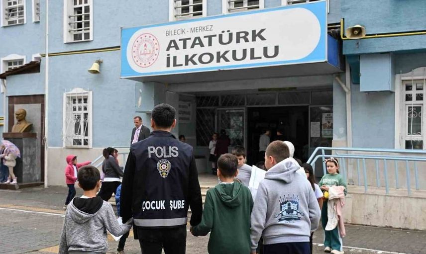 Bilecik'te okul çevrelerinde güvenlik denetimleri artıyor