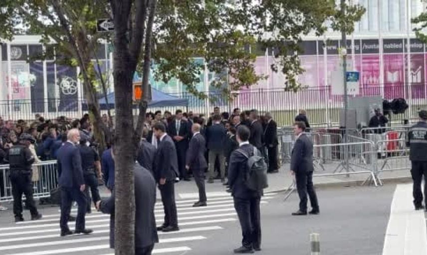 Cumhurbaşkanı Erdoğan, New York'ta Türk pastanesinde samimi anlar yaşadı