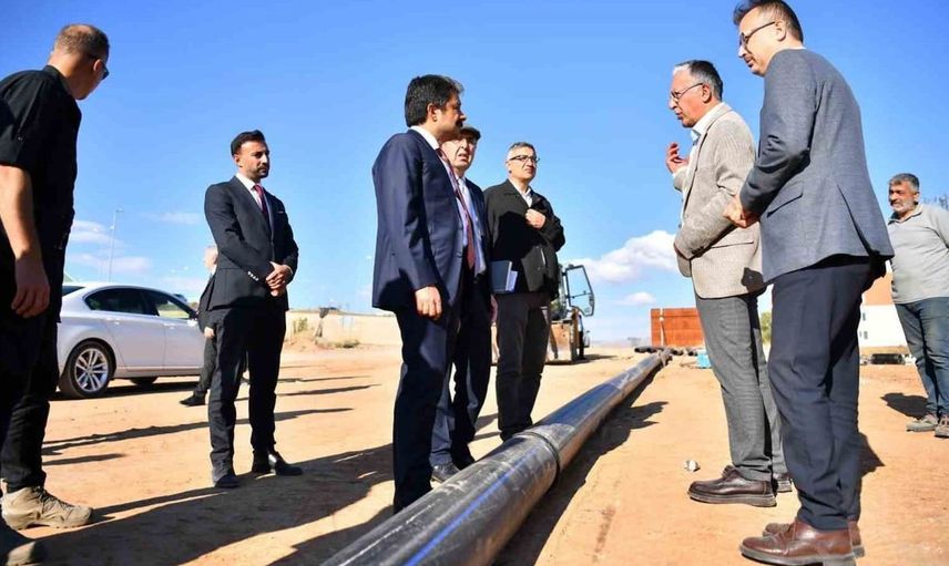Kırşehir valisi demiryürek yeni hastane inşaatında kritik incelemelerde bulundu