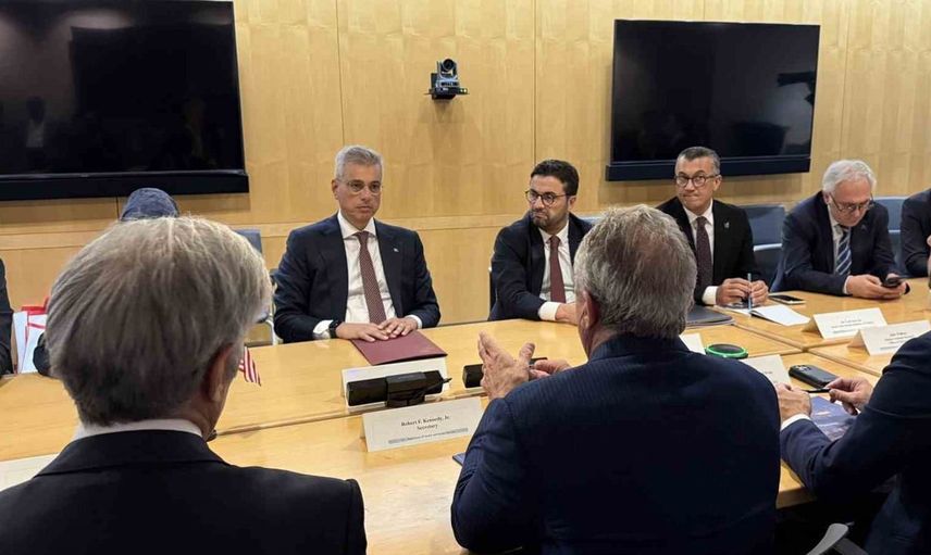 Sağlık Bakanı Memişoğlu, ABD'li mevkidaşıyla sağlık iş birliği için bir araya geldi